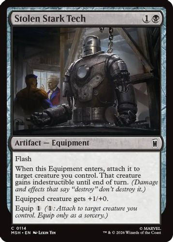 [MSH-0114](C) Stolen Stark Tech (Foil)