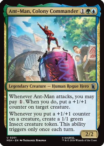 [MSH-0201](U) Ant-Man, Colony Commander (Foil)
