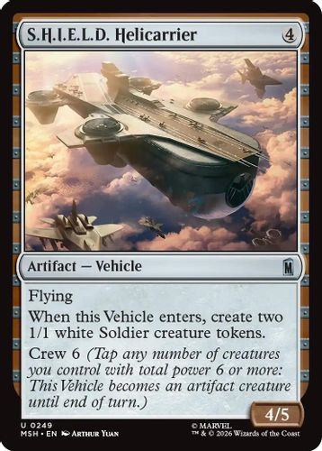 [MSH-0249](U) S.H.I.E.L.D. Helicarrier (Foil)