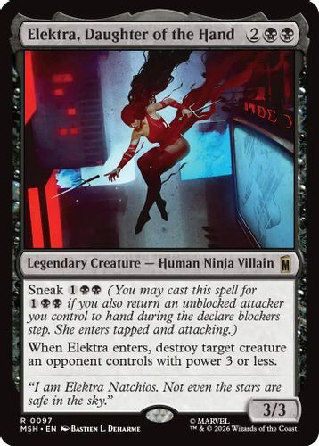 [MSH-0097](R) Elektra, Daughter of the Hand