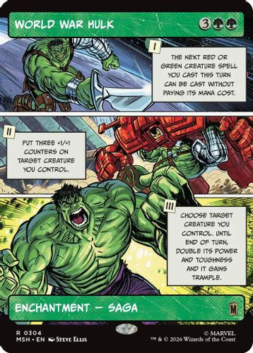 [MSH-0304](R) World War Hulk (Borderless)