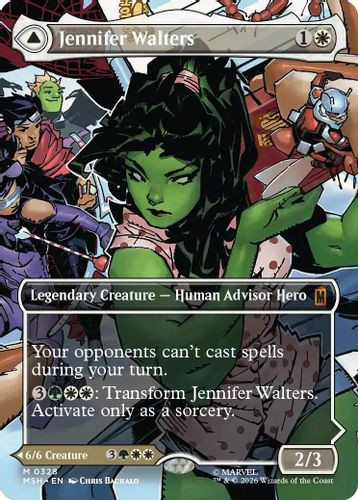 [MSH-0328](M) Jennifer Walters // The Sensational She-Hulk (Borderless)