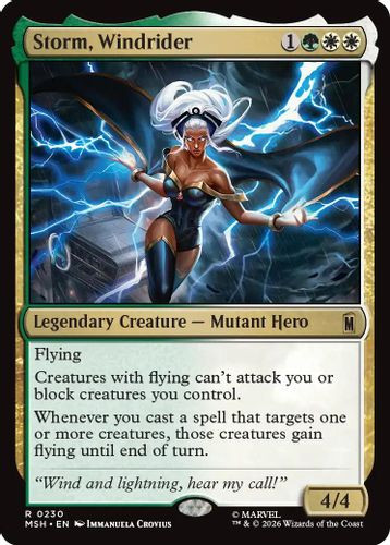 [MSH-0230](R) Storm, Windrider (Foil)