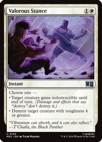 [MSC-0145](U) Valorous Stance
