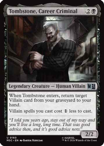 [MSC-0160](U) Tombstone, Career Criminal