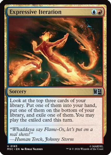 [MSC-0183](U) Expressive Iteration