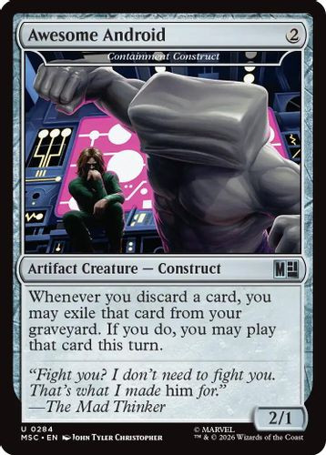 [MSC-0284](U) Awesome Android - Containment Construct
