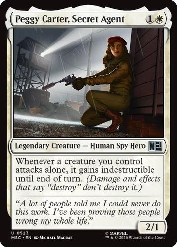 [MSC-0523](U) Peggy Carter, Secret Agent