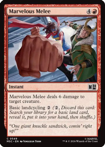 [MSC-0549](C) Marvelous Melee