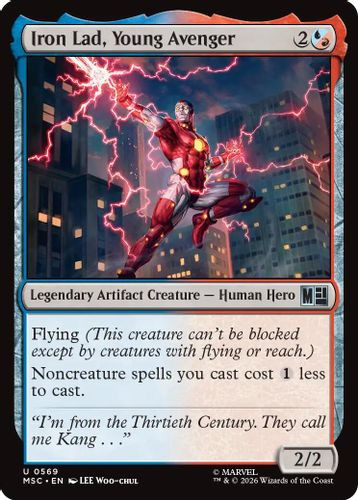 [MSC-0569](U) Iron Lad, Young Avenger