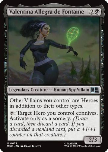 [MSC-0671](U) Valentina Allegra de Fontaine
