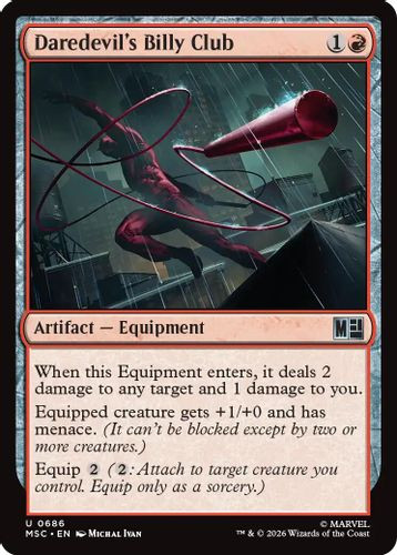 [MSC-0686](U) Daredevil's Billy Club