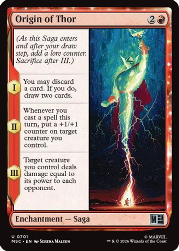 [MSC-0701](U) Origin of Thor