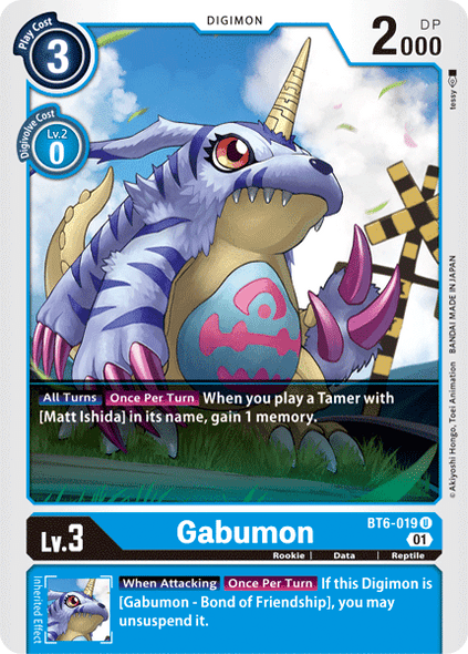 BT06-019U Gabumon