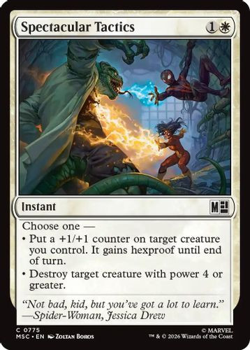 [MSC-0775](C) Spectacular Tactics