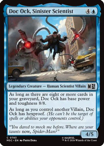 [MSC-0783](C) Doc Ock, Sinister Scientist