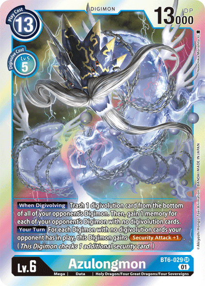 BT06-029SR Azulongmon (Foil)