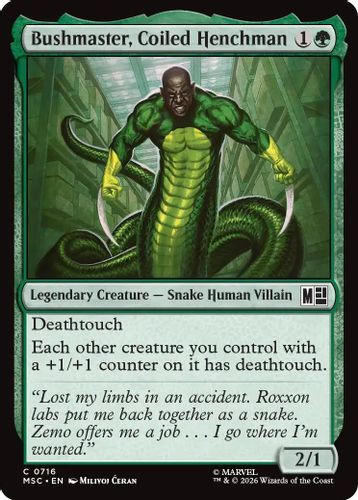 [MSC-0716](C) Bushmaster, Coiled Henchman (Foil)