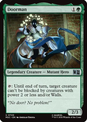 [MSC-0720](U) Doorman (Foil)