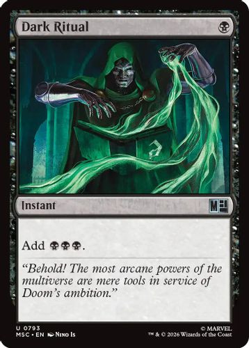 [MSC-0793](U) Dark Ritual (Foil)
