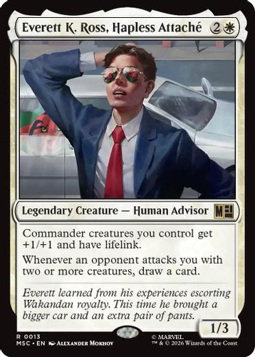 [MSC-0013](R) Everett K. Ross, Hapless Attache