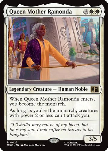 [MSC-0023](R) Queen Mother Ramonda