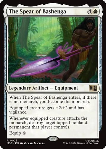 [MSC-0025](R) The Spear of Bashenga
