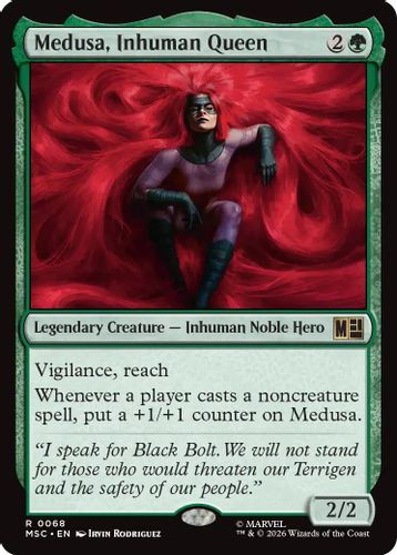 [MSC-0068](R) Medusa, Inhuman Queen