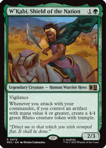 [MSC-0070](R) W'Kabi, Shield of the Nation
