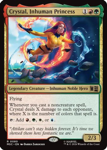 [MSC-0080](R) Crystal, Inhuman Princess