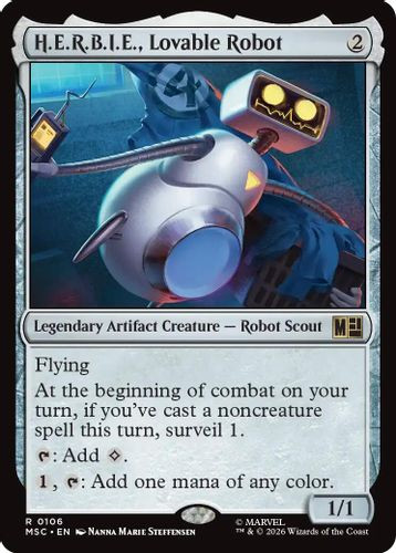 [MSC-0106](R) H.E.R.B.I.E., Lovable Robot