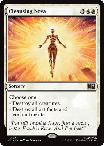 [MSC-0124](R) Cleansing Nova
