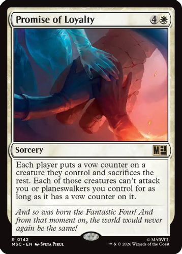 [MSC-0142](R) Promise of Loyalty