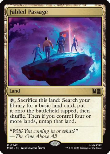 [MSC-0242](R) Fabled Passage