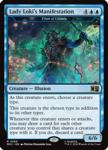 [MSC-0280](R) Lady Loki's Manifestation - Titan of Littjara