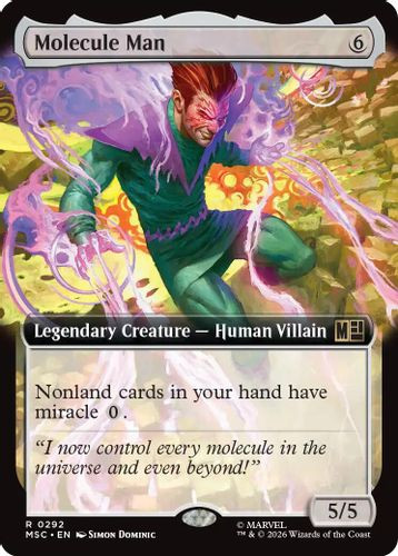 [MSC-0292](R) Molecule Man (Extended Art)
