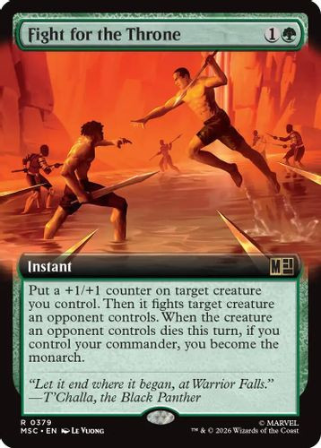 [MSC-0379](R) Fight for the Throne (Extended Art)
