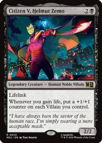[MSC-0650](R) Citizen V, Helmut Zemo