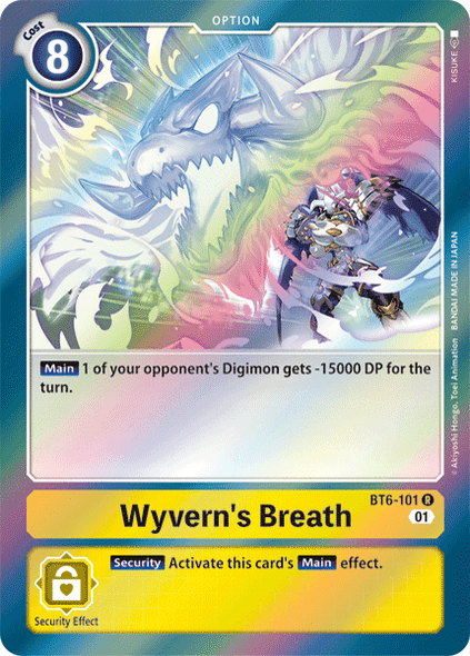 BT06-101R Wyvern's Breath (Foil)