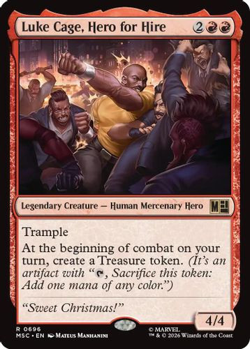 [MSC-0696](R) Luke Cage, Hero for Hire