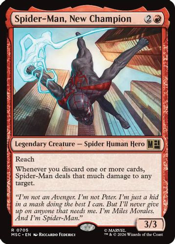 [MSC-0705](R) Spider-Man, New Champion