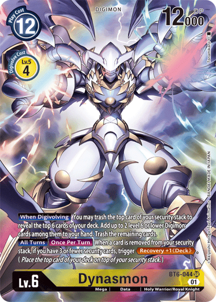 BT06-044SR Dynasmon (Alternate Art) (Foil)