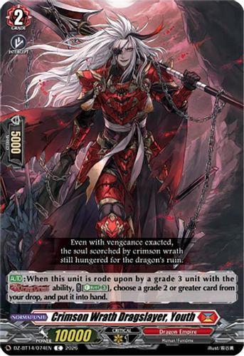 [DZ-BT14/074EN](C) Crimson Wrath Dragslayer, Youth