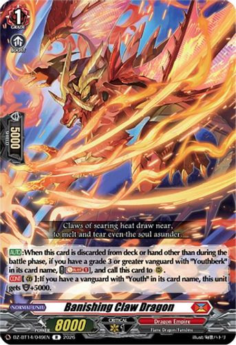 [DZ-BT14/049EN](R) Banishing Claw Dragon