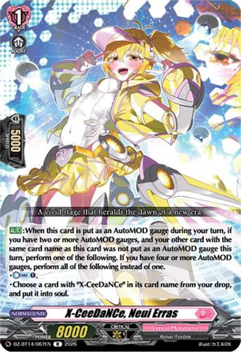 [DZ-BT14/067EN](R) X-CeeDaNCe, Neui Erras