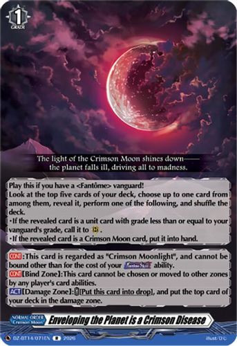 [DZ-BT14/071EN](R) Enveloping the Planet is a Crimson Disease