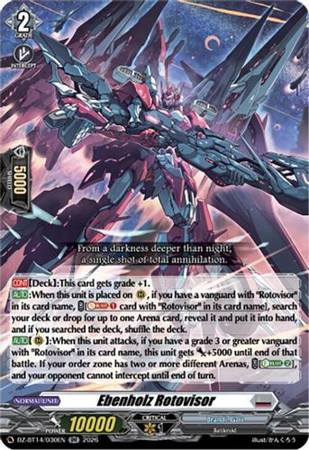 [DZ-BT14/030EN](RR) Ebenholz Rotovisor