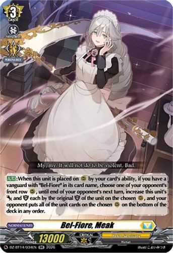 [DZ-BT14/034EN](RR) Bel-Fiore, Meak