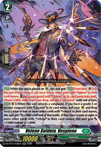 [DZ-BT14/038EN](RR) Veleno Soldato, Vespieno