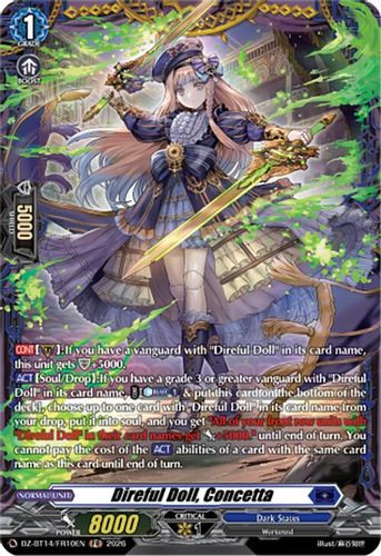 [DZ-BT14/FR10EN](FR) Direful Doll, Concetta (FR)